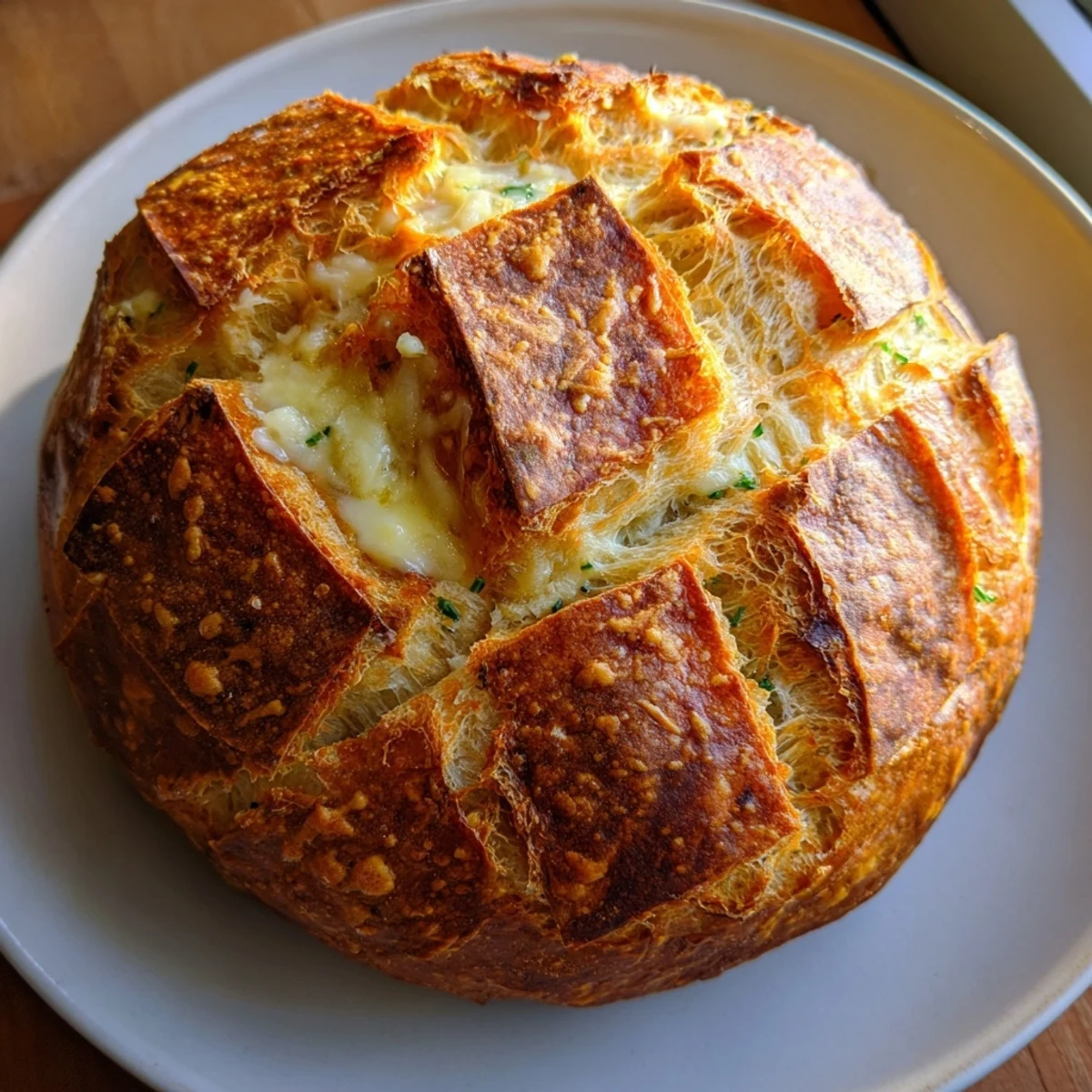 Cheesy Garlic Pull-Apart Bread