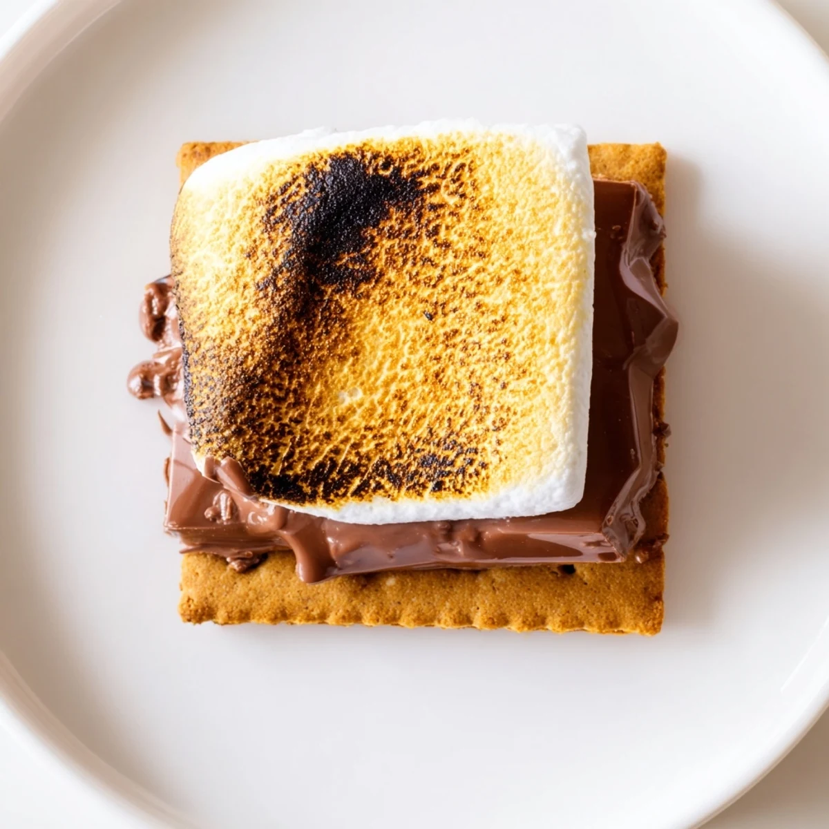 Crisp graham crackers, melted chocolate, and toasted marshmallows combine for a classic campfire treat ready in minutes using the air fryer.