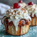 Golden cupcakes infused with sweet three-milk soak and crowned with light, airy whipped cream for a classic Mexican treat.