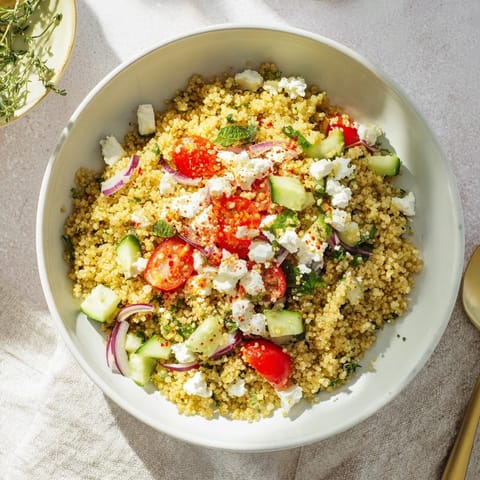 Mediterranean Grain Bowl Feta