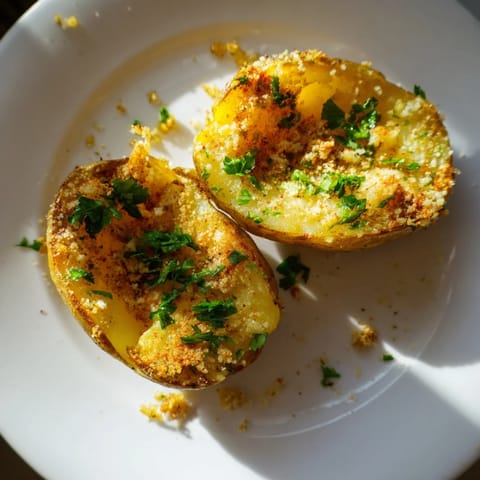 Garlic Parmesan Ultra-Crispy Potatoes