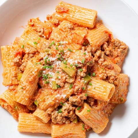 Kimchi Ragu Pasta Fusion