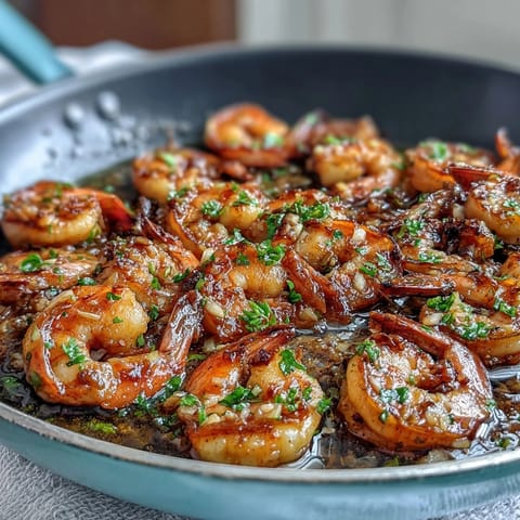 Healthy Lemon Garlic Shrimp