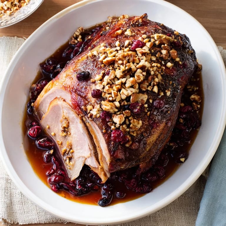 Warm, flavorful Winter Roasted Brussels Sprouts, ideal for a cozy winter dinner, a vegetarian delight.