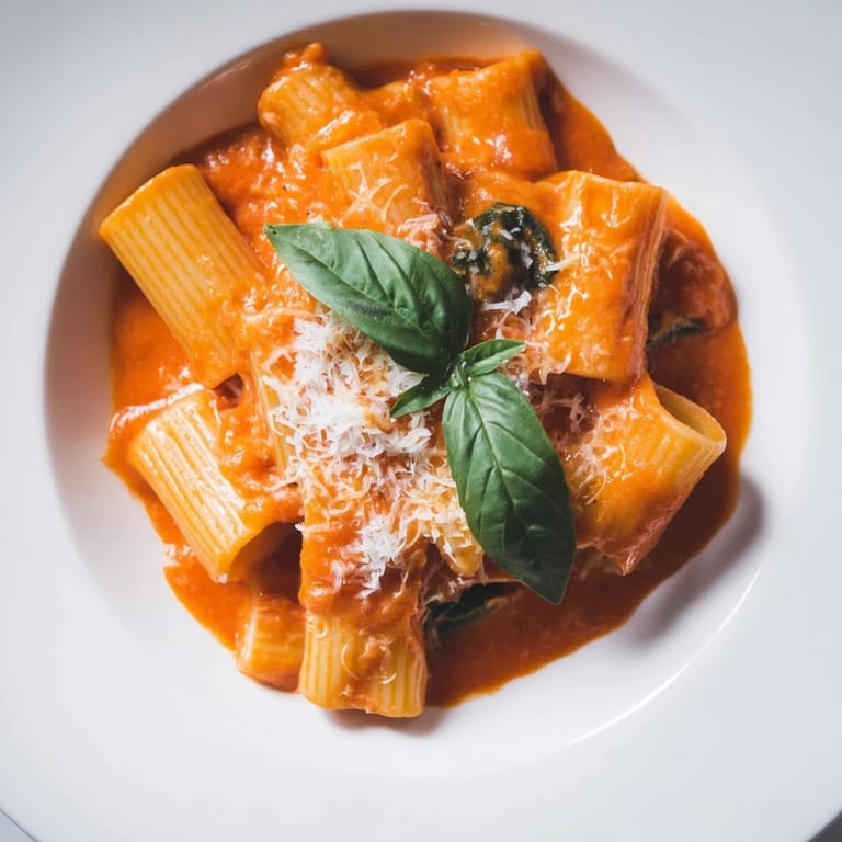 The rich, smooth Hidden Veggie Tomato Pasta Sauce is spooned over a plate of spaghetti.