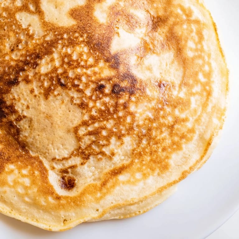 Warm, tender brown banana pancakes served with fresh berries on a rustic wooden table.