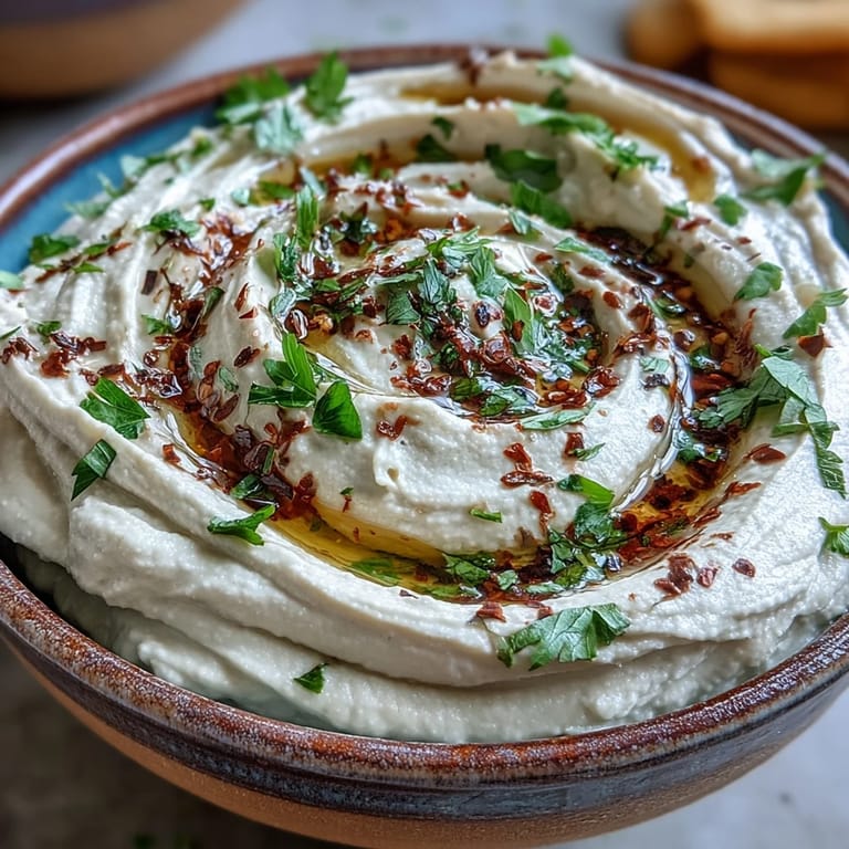 Rustic platter of easy vegan black-eyed pea hummus, drizzled with olive oil and garnished with paprika, alongside colorful carrots and cucumbers.