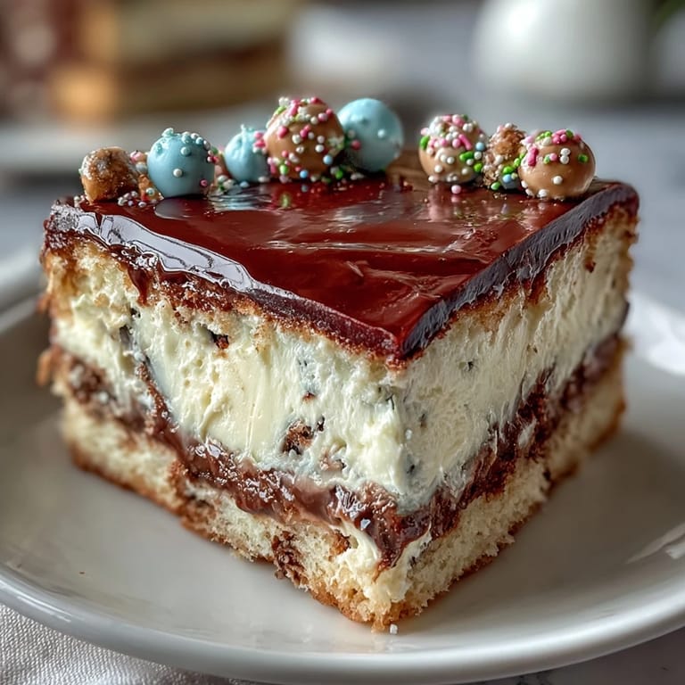 Simple Graduation Cake: Two-Tier with Balloon Toppers, a delightful vanilla cake with rich buttercream and cheerful balloon toppers, perfect for graduation parties.