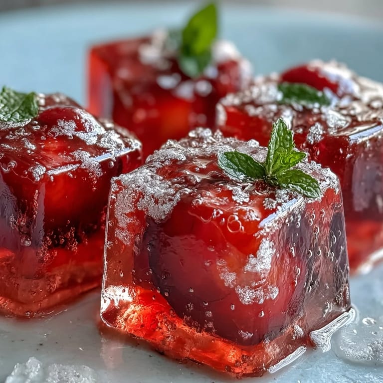 Sweet lychee agar jelly cubes served chilled in a vibrant, citrusy yuzu sparkling drink.